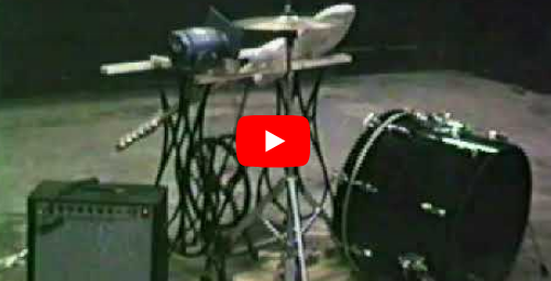 guitar drum and hi hat machine